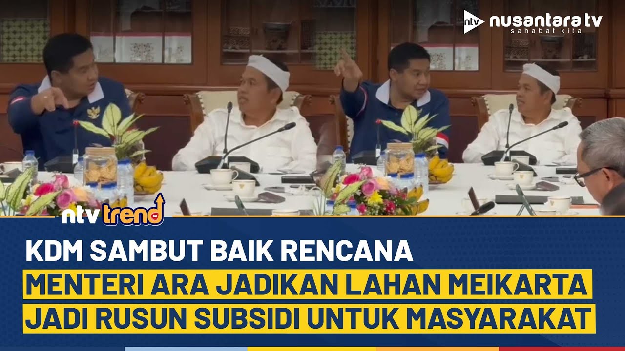 KDM Sambut Baik Rencana Menteri Ara Jadikan Lahan Meikarta Rusun Subsidi | NTV