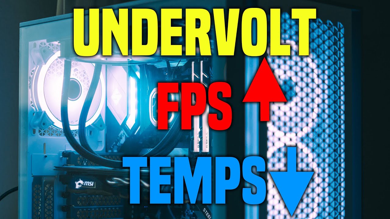 Grafikkarte Undervolten | Mehr FPS, leisere Grafikkarte!