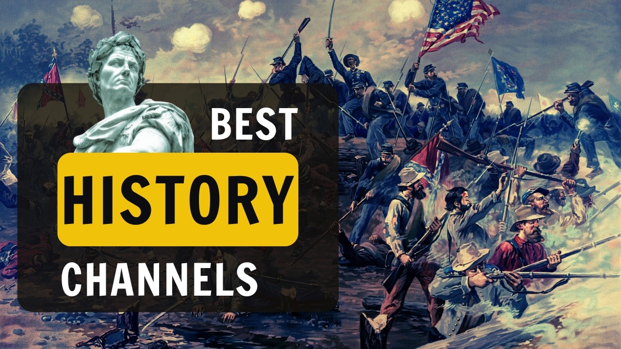 Top 10 World History YouTube Channels You Need to Watch! 🌍📜📚