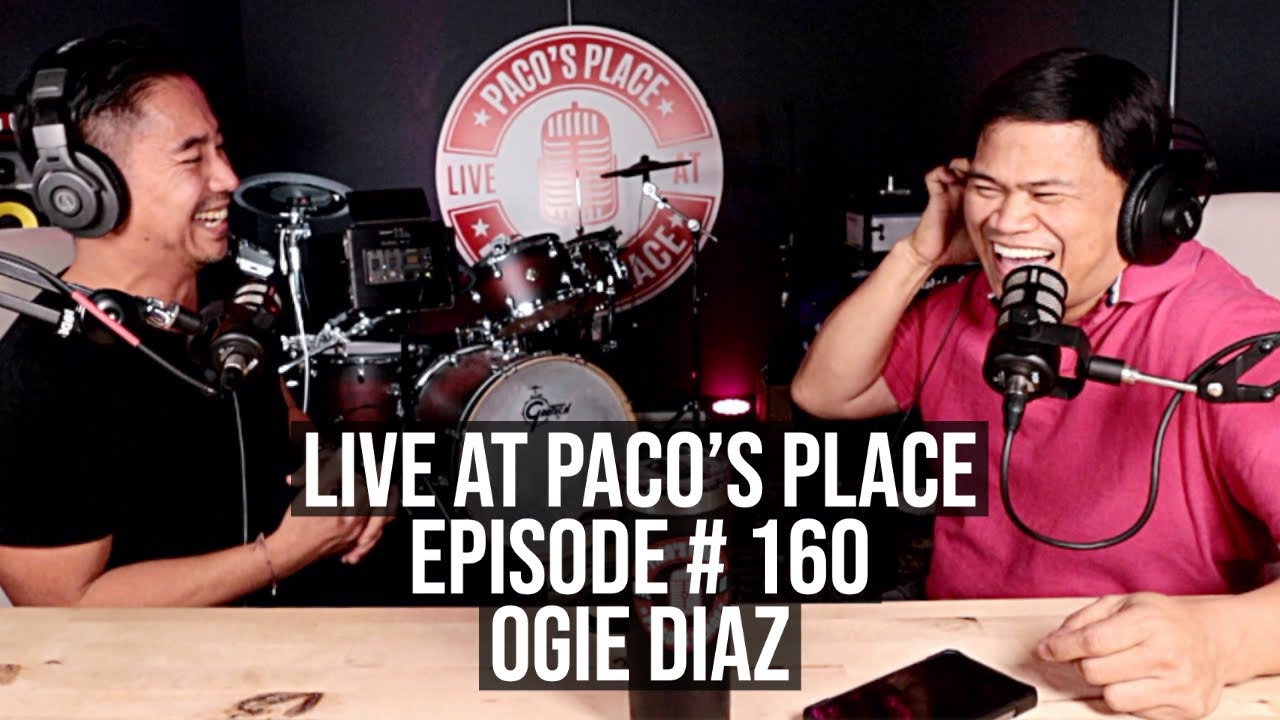 Ogie Diaz EPISODE # 160 The Paco's Place Podcast