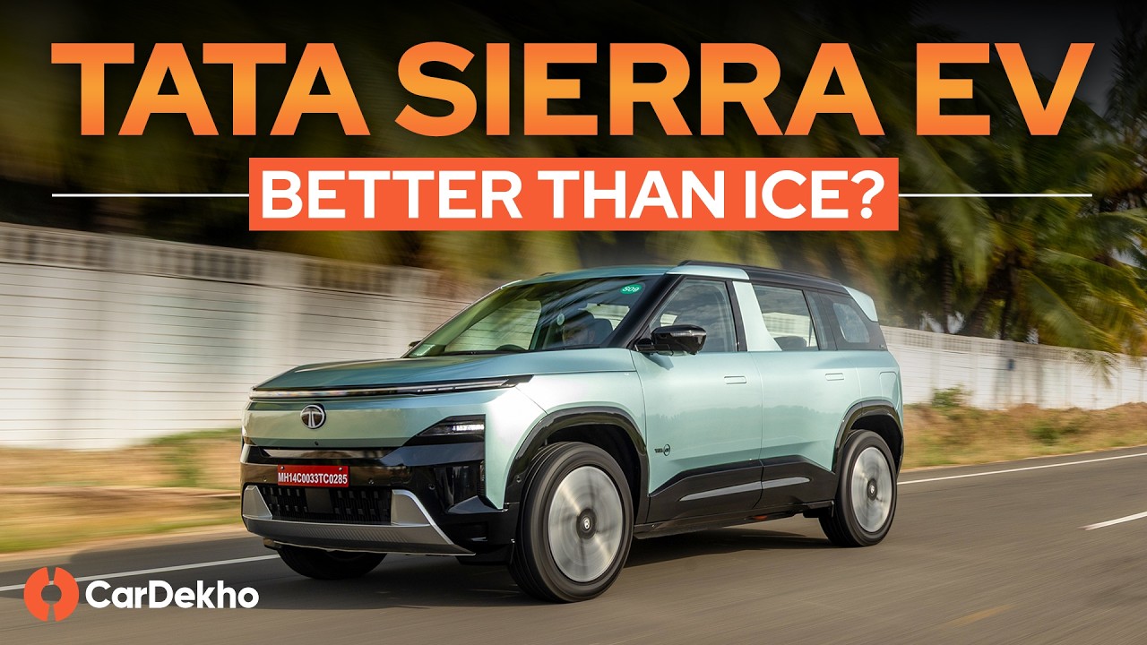 Tata Sierra EV First Drive Review: Too Good To Be True