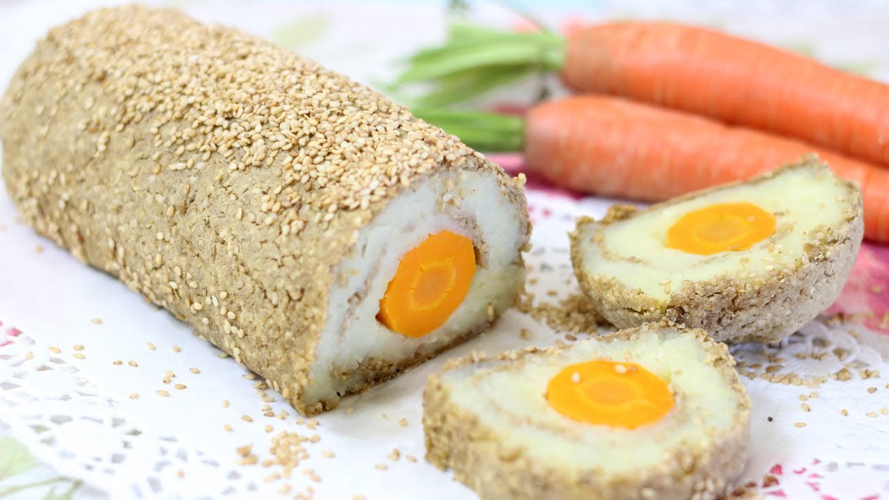 POLPETTONE VEGETARIANO DI LENTICCHIE | con salsa allo yogurt | ricetta LIGHT per l'estate
