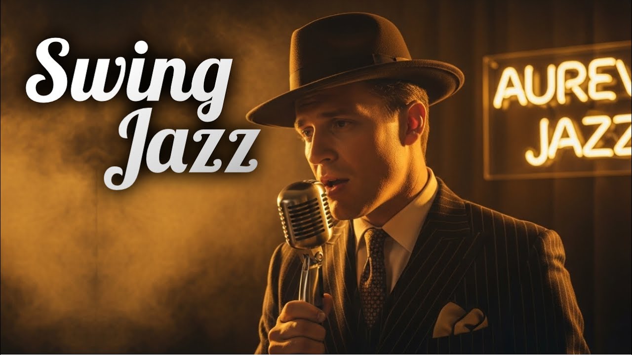 Gentleman’s Swing Lounge – Vintage Swing Male Vocals & Classic Swing Jazz | Aurevo Jazz