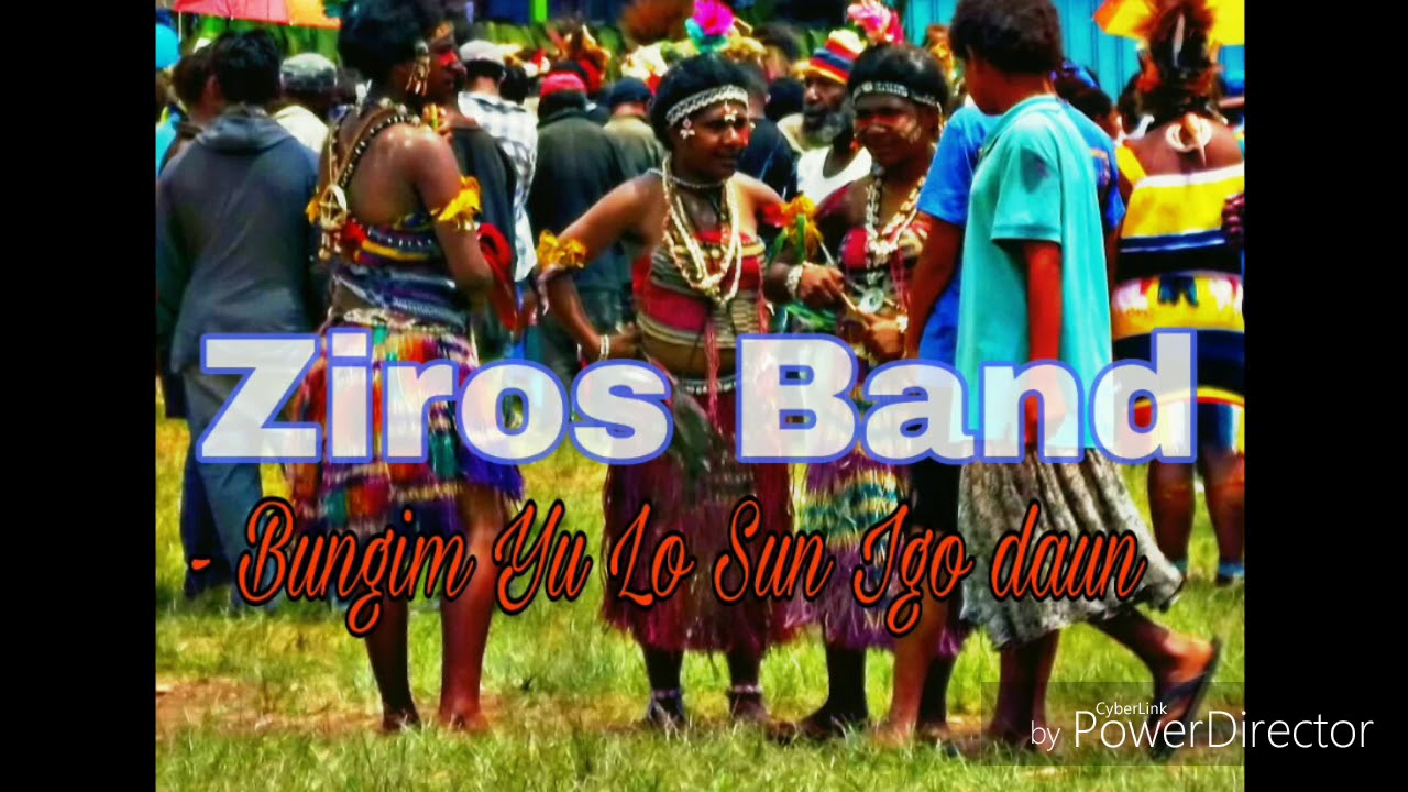 Ziros Band - Bungim yu lo Sun igo daun (Papua New Guinea Oldie)