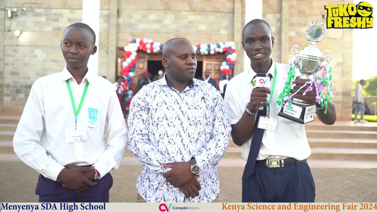 Menyenya SDA High School, During Kenya Science and Engineering Fair 2024 At Moi Girls High School