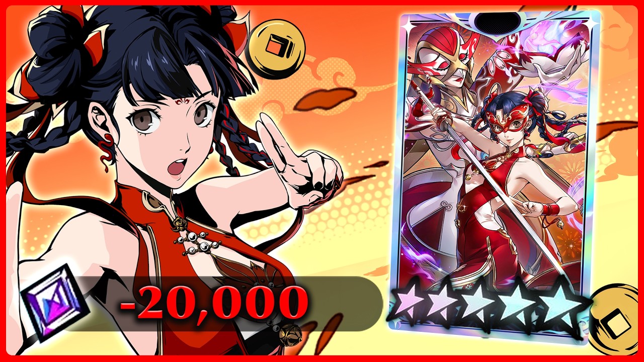 Я потратил 20 000 кристаллов на призывы Яолин, известной как «Фейерверк»... - PERSONA 5: THE PHAN...