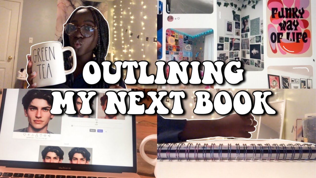 brainstorming and outlining my new novel!! // writing vlog