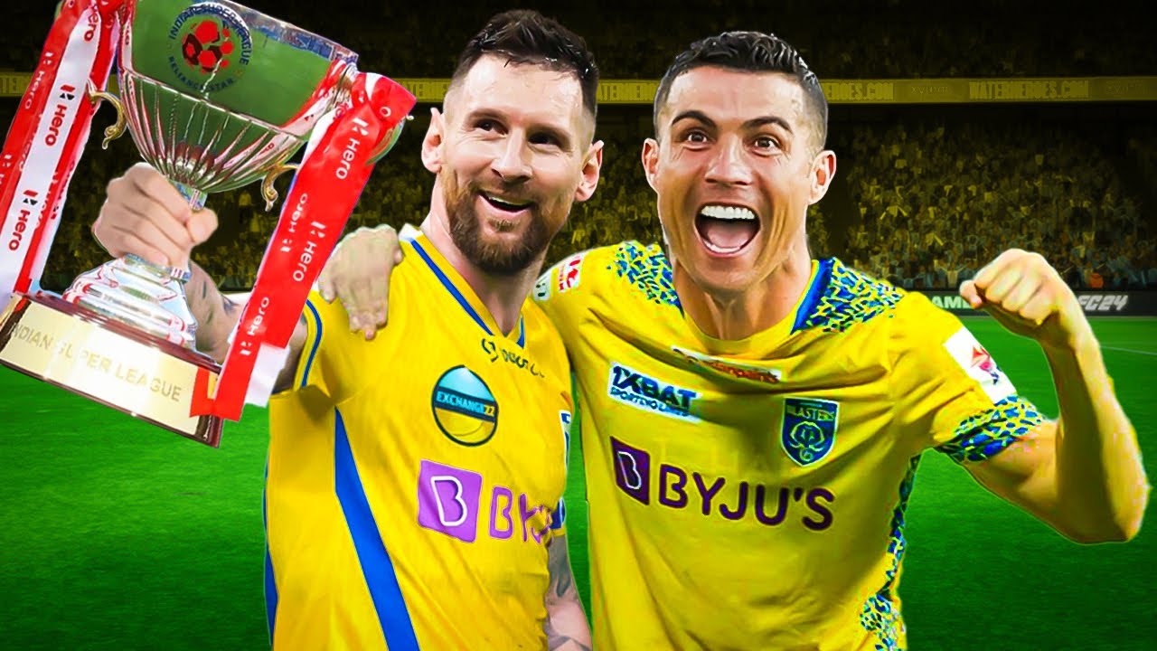 Can Messi and Ronaldo Win ISL For kerala Blasters!