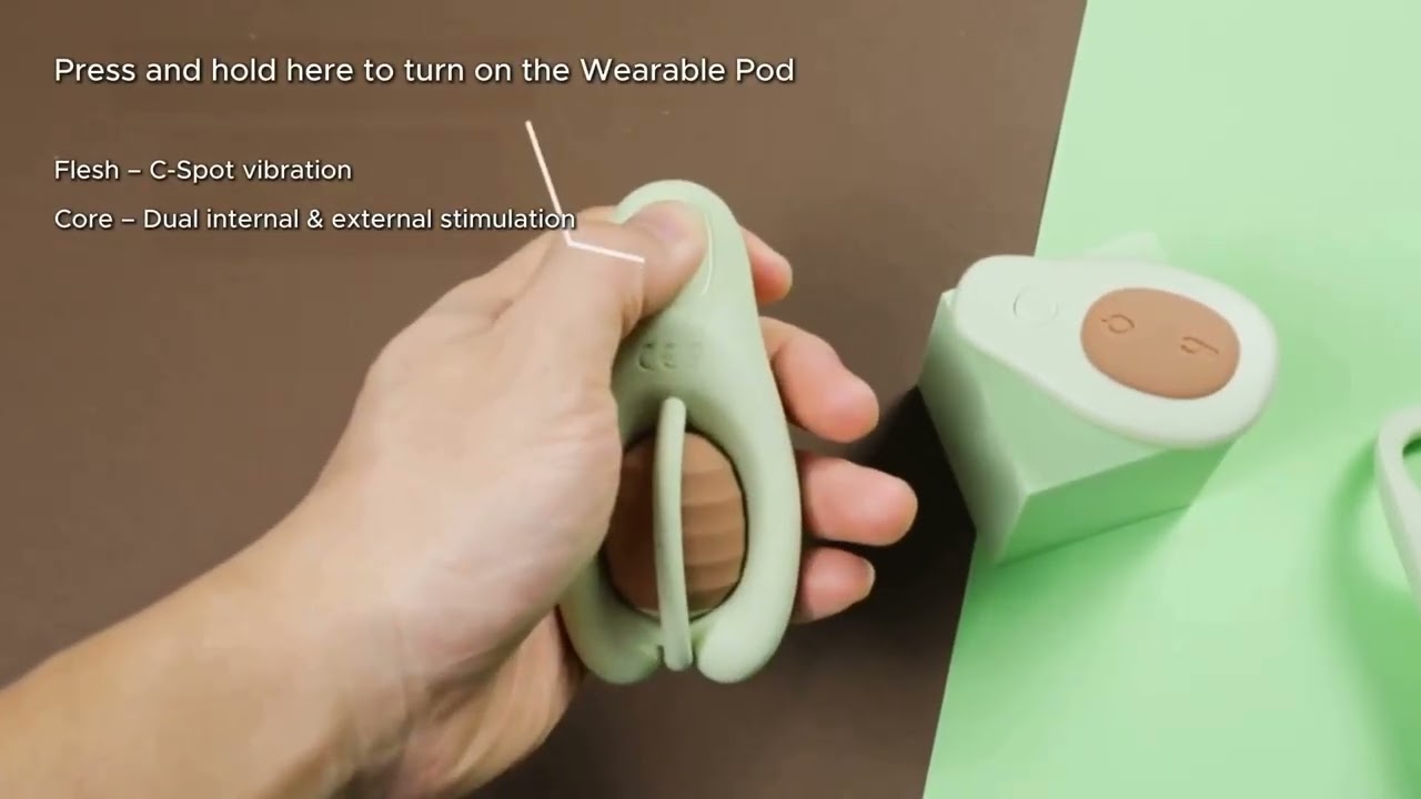 NEWYOGO—Couple's kit with vibrating panties, penis ring, remote, and cards