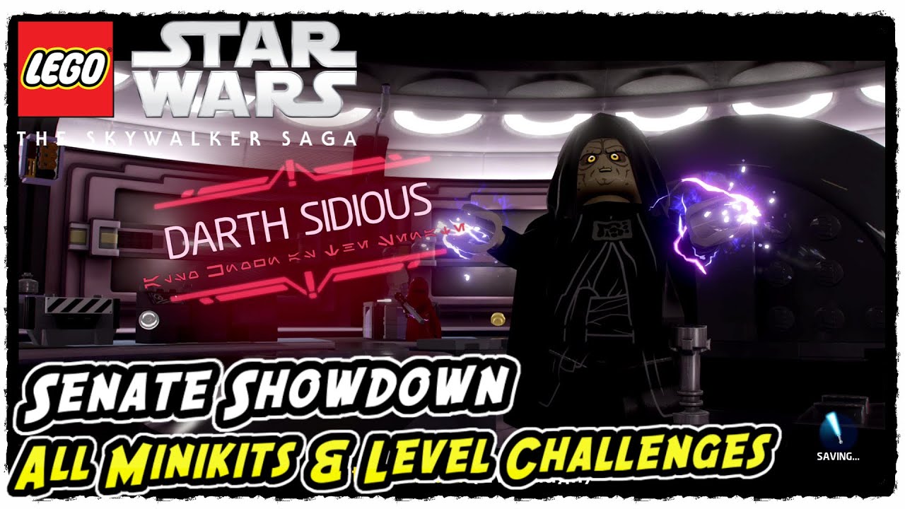 Lego Skywalker Saga Senate Showdown All Minikits and Level Challenges