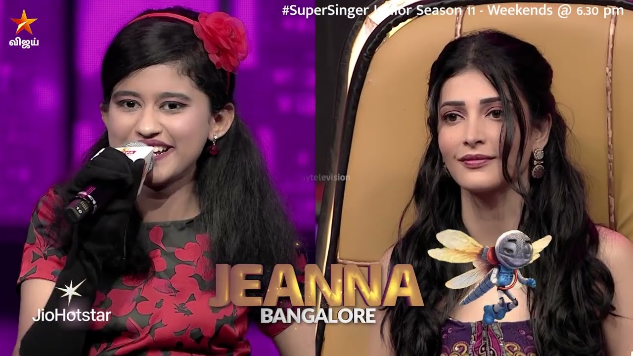 Malarendra Mugamondru Song by #Jeanna 😍🔥 | Super Singer Junior 11 | Episode Promo