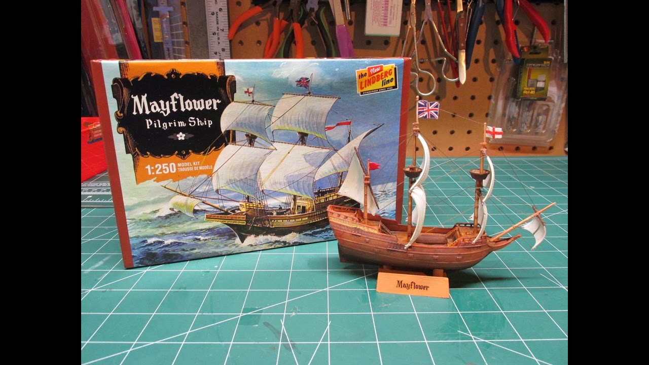 Lindberg Mayflower Thanksgiving Model Ship Build Review