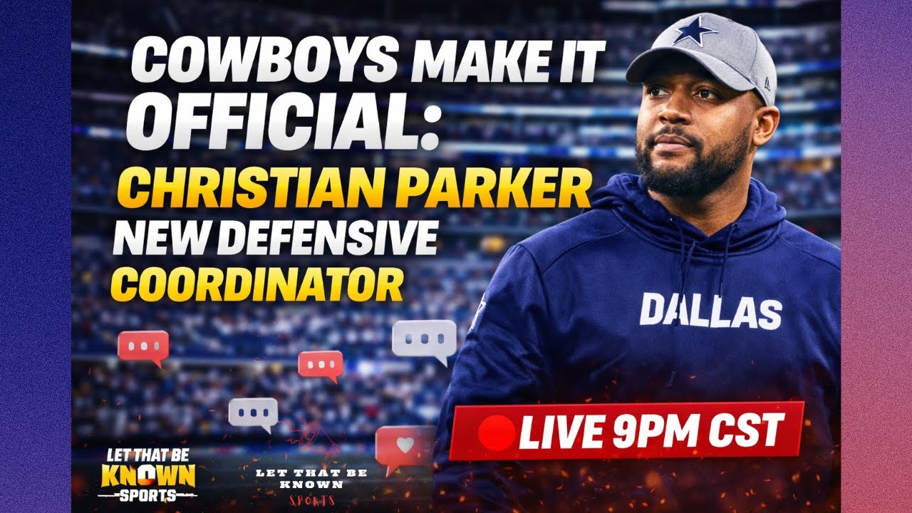 Cowboys Make It Official: Christian Parker Named Defensive Coordinator 🔴 LIVE