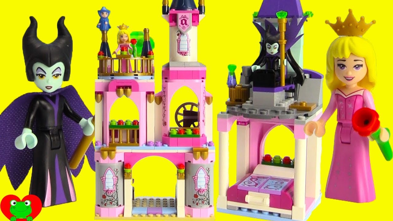 Princess Sleeping Beauty's Fairytale Castle Lego 41152 Build