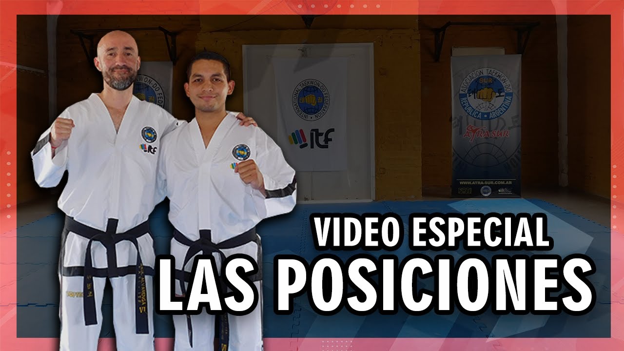 Las posiciones del Taekwondo ITF (TODAS) - Video especial