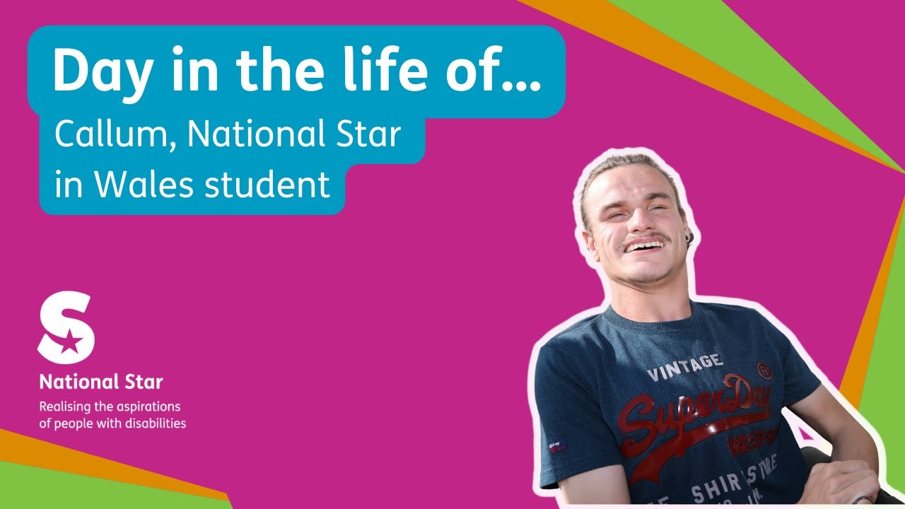 A day in the life of Callum | National Star in Wales student