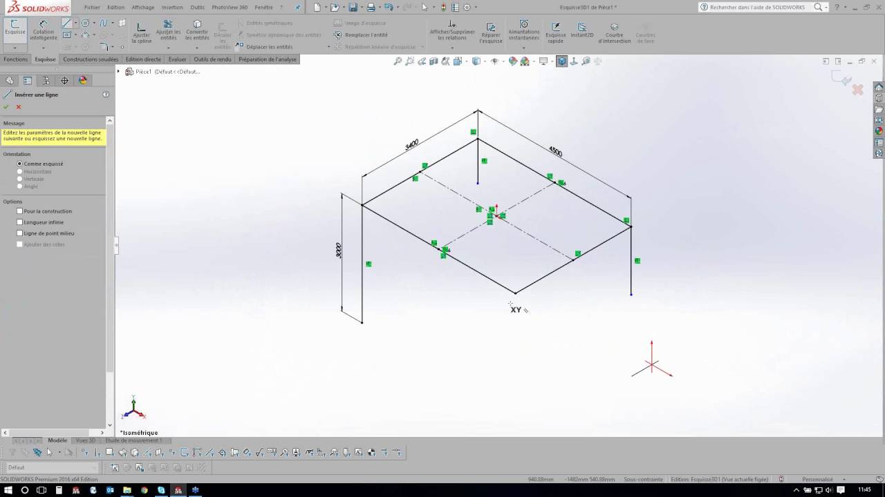 Formation SolidWorks - Conception d'une pergola