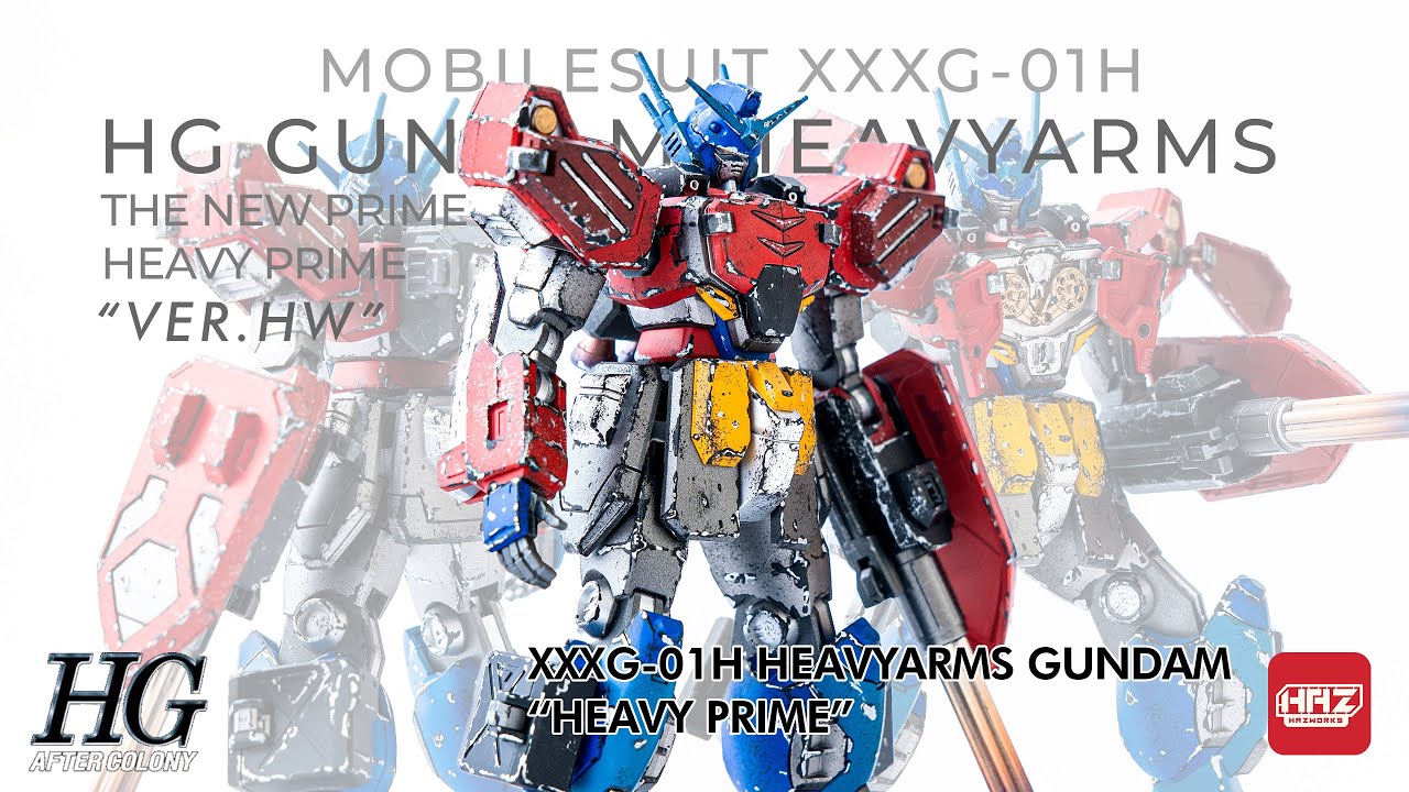 HG Heavyarms repaint - Optimus prime color scheme #gundam #gunpla #transformers