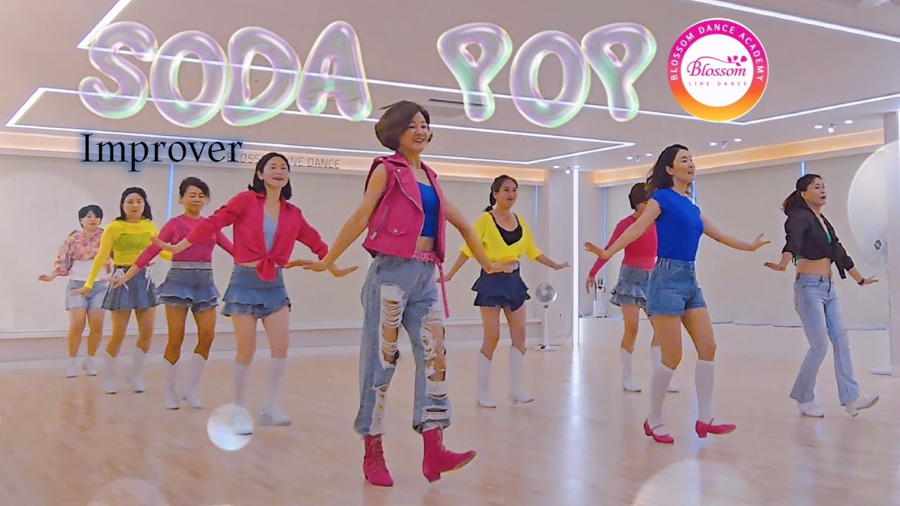 Soda Pop Line dance/Improver/소다 팝 라인댄스/블라썸 월요동호회