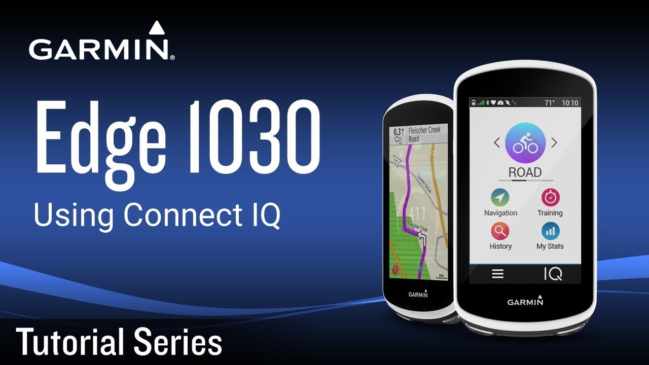 Tutorial - Edge 1030: Using Connect IQ