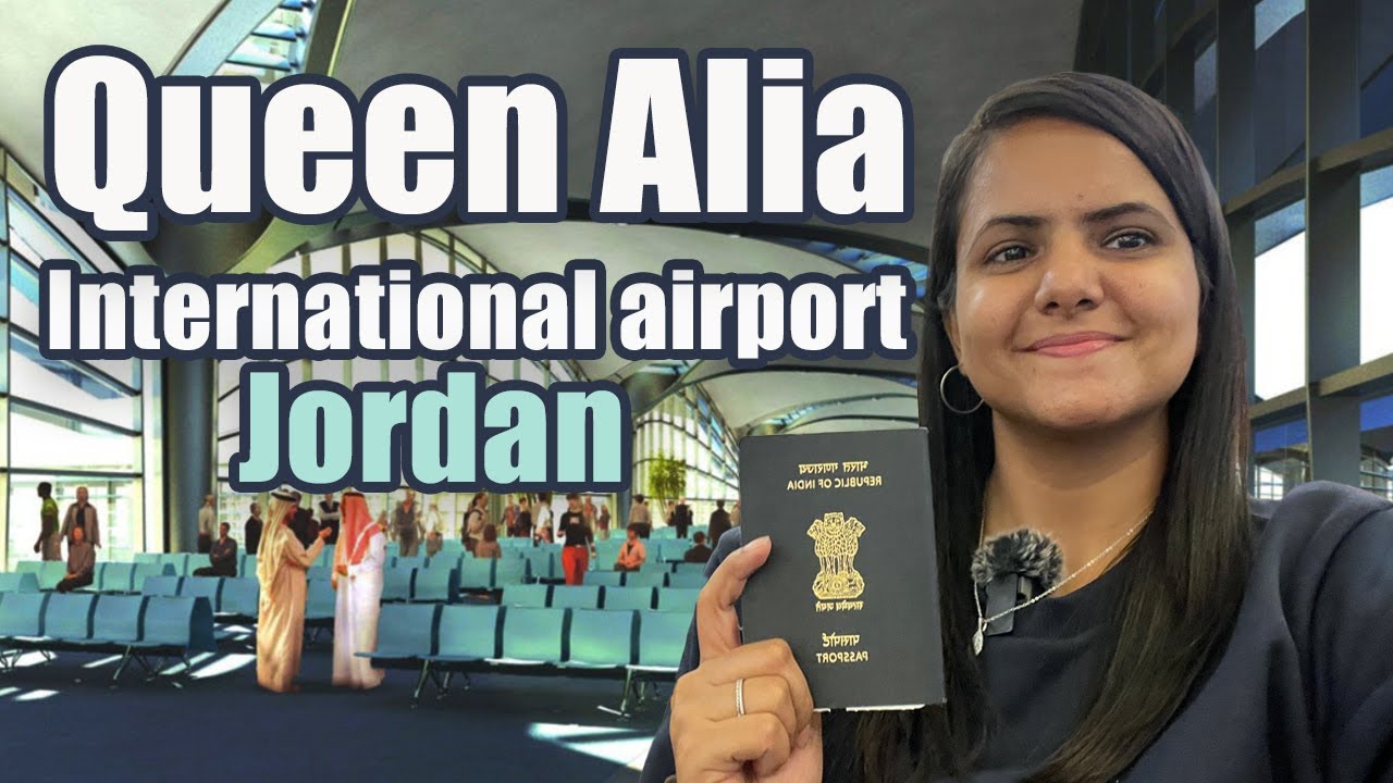 [4K] Queen Alia International Airport Walking Tour | Amman | Jordan