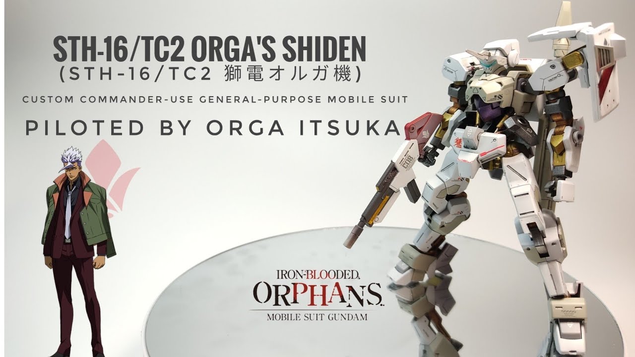 Custom Build Gunpla -Hg Io Frame Shiden ( Orga Shiden)