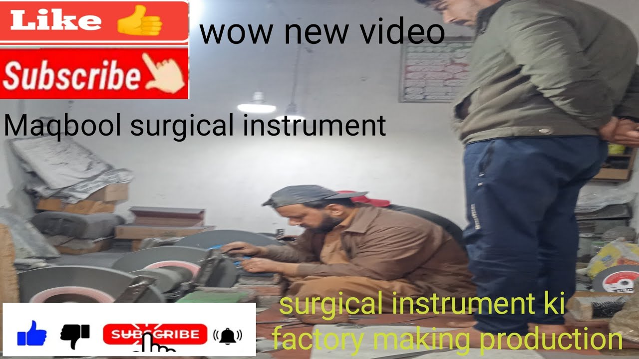friend aaj kam hi Kam maqbool surgical instrument  is live 5/3/26