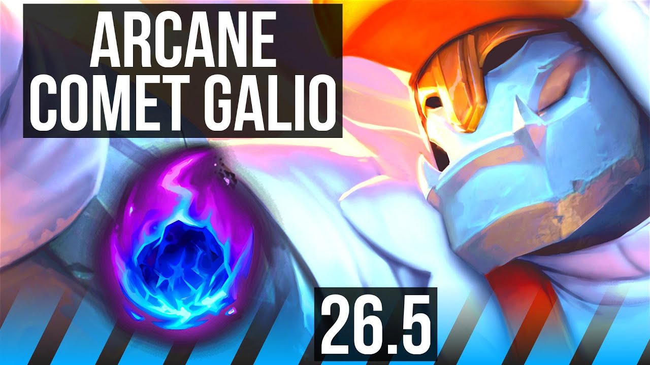 GALIO vs XERATH (MID) | Arcane Comet | KR Master | 26.5