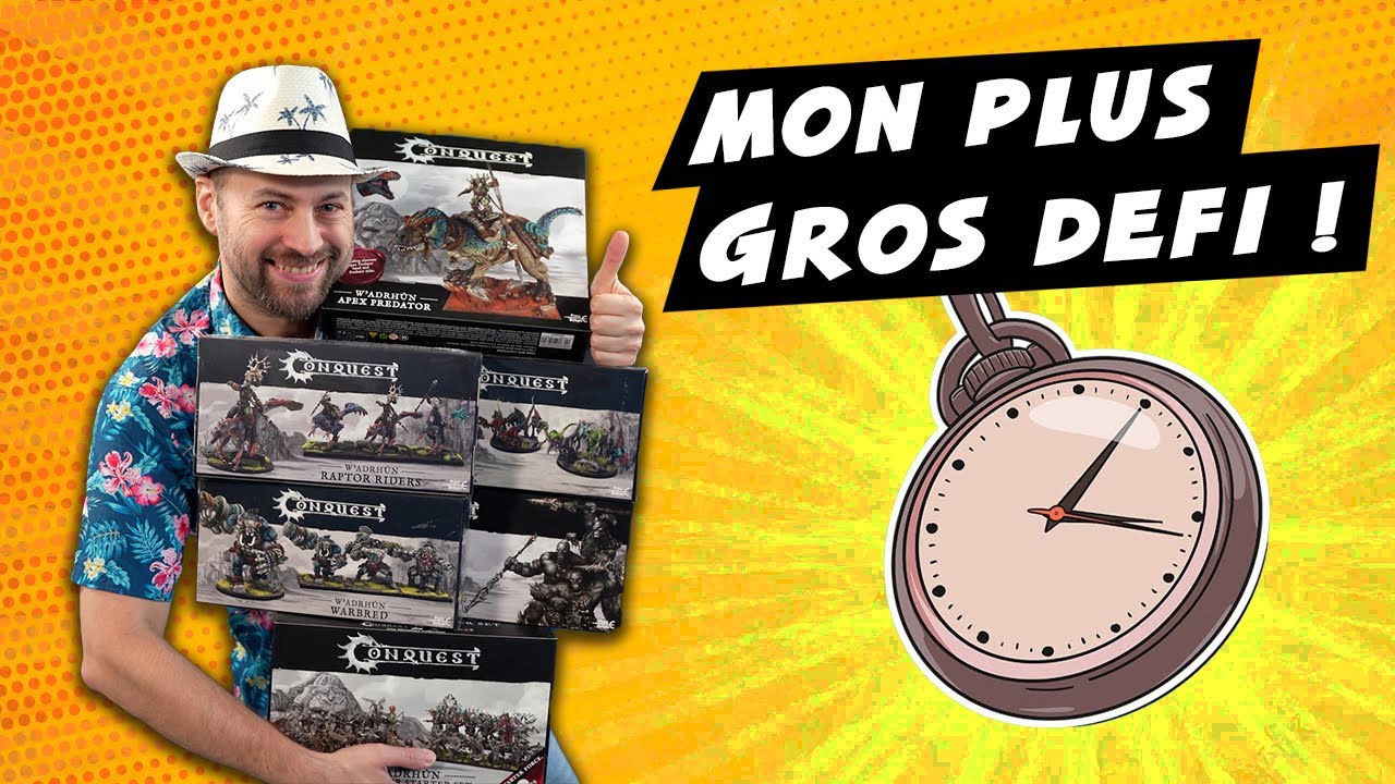 J'AI CRAQUÉ !!! Monter une ARMÉE CONQUEST en quelques heures ?