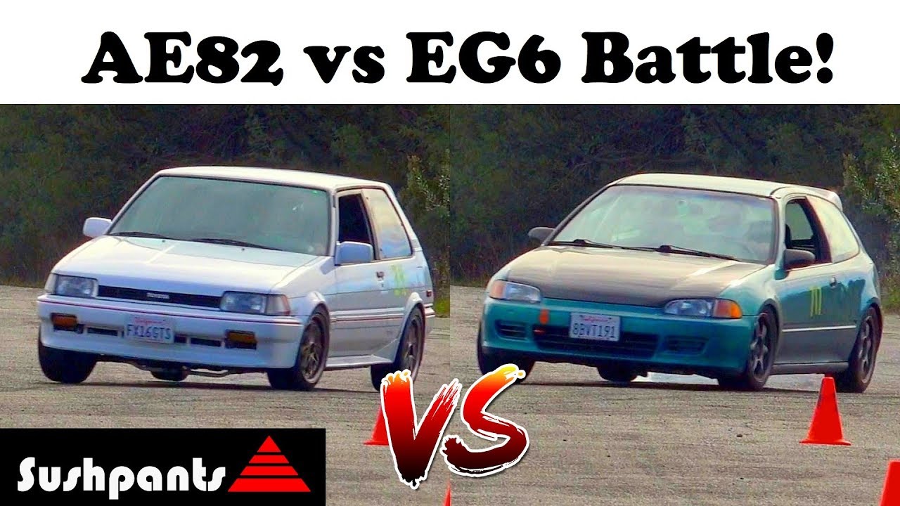 4AGE and B18 battle on track!