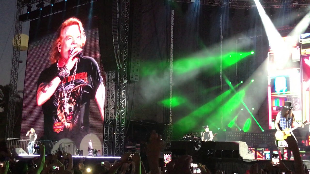 Guns 'N Roses - Welcome to the Jungle - Israel 2017