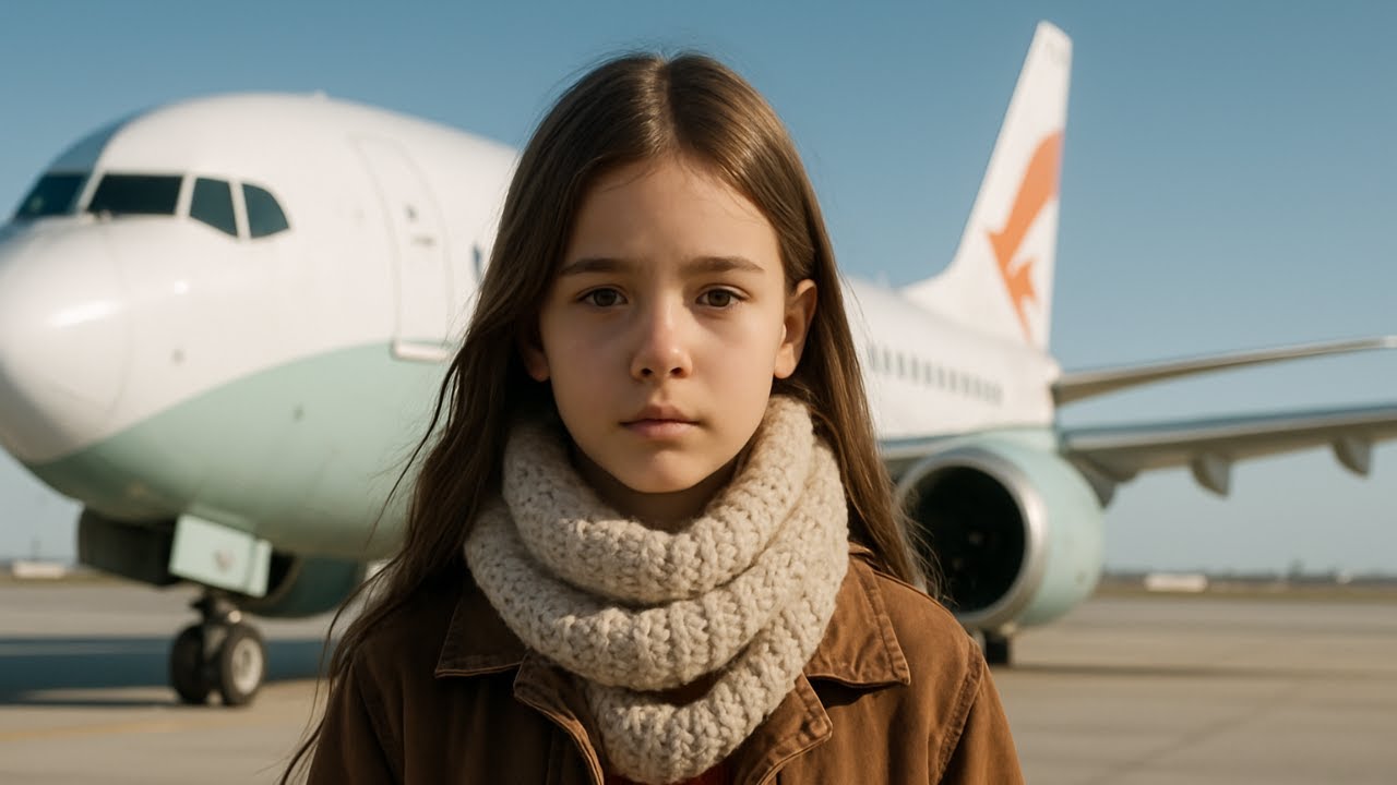 VOCÊ NÃO PRECISA DESTE AVIÃO!, DISSE O EMPRESÁRIO À PEQUENA PEDINTE… AO OLHAR ONDE ELA APONTOU...