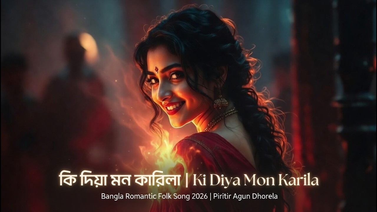 কি দিয়া মন কারিলা | Ki Diya Mon Karila | Bangla Romantic Folk Song 2026 | Piritir Agun Dhorela