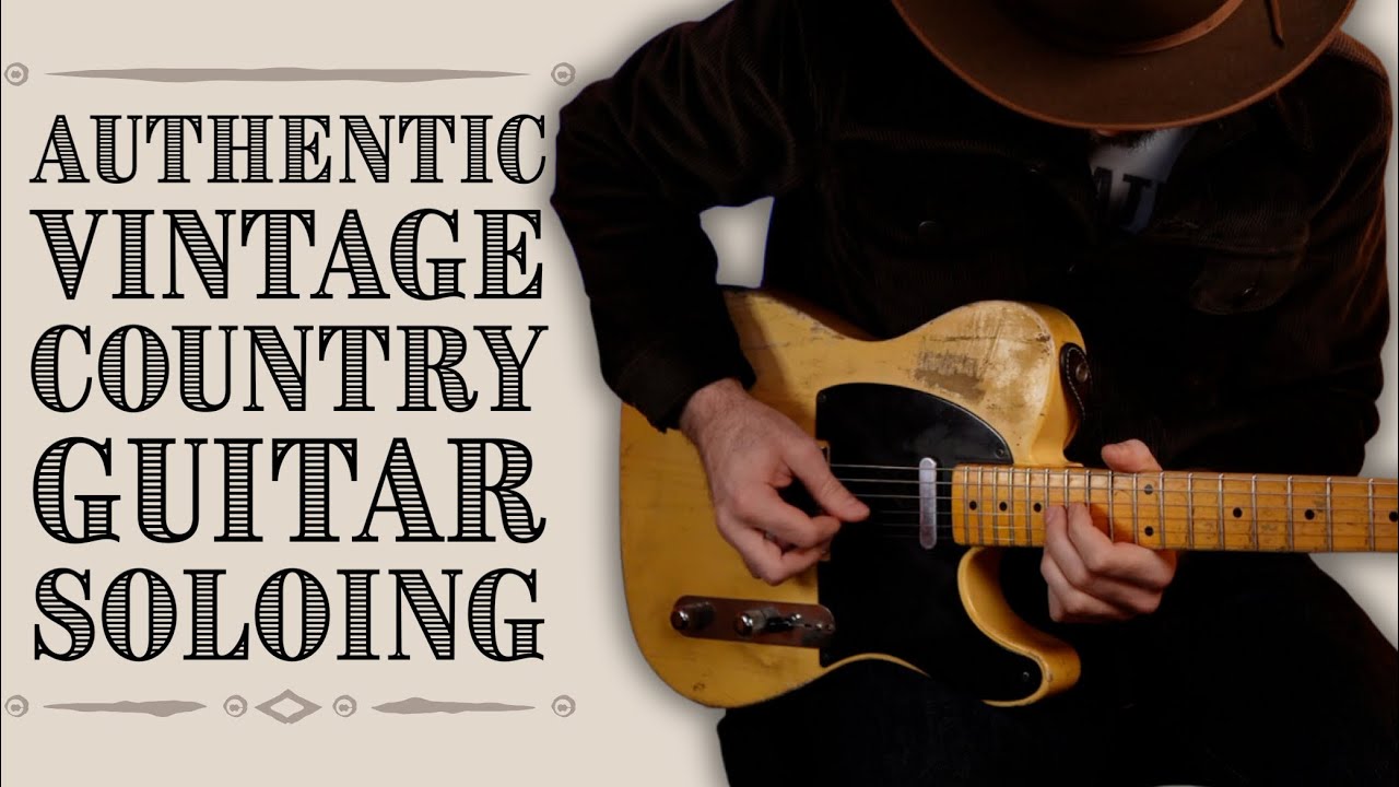 Twangy Country Blues Lead Guitar Study for Telecaster! Steel bends, double stops & Fancy Tricks!
