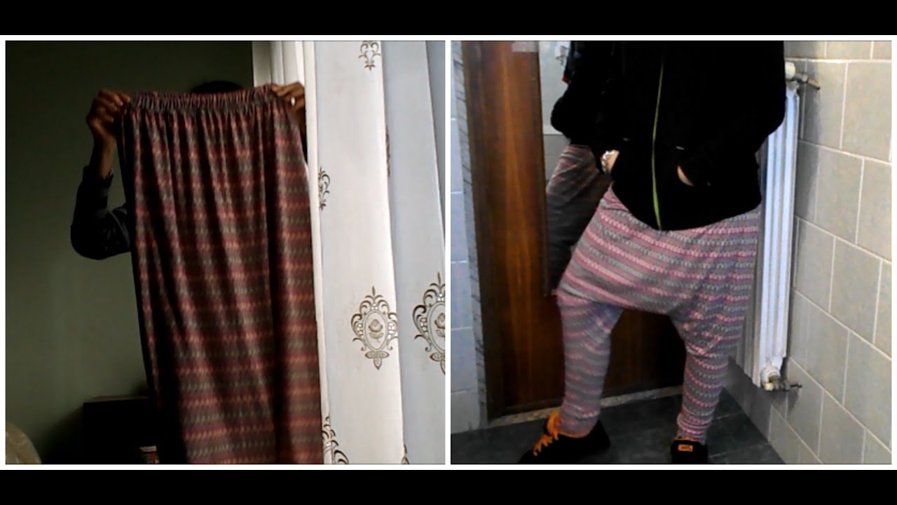 DIY TUTORIAL - Turn your skirt in a harem pants! Trasforma la tua gonna in un pantalone harem!
