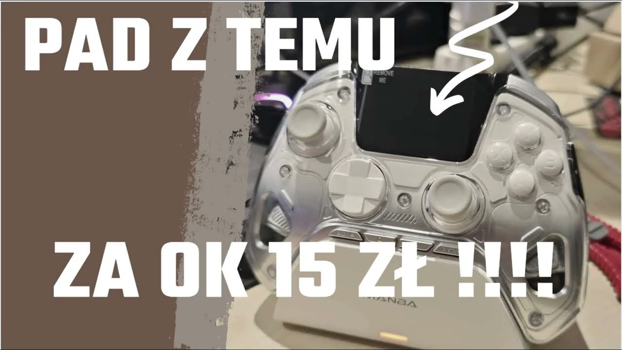 Zakupy z TEMU #1 | Pad za 15 zł Manba ONE | montaż @TrollExplorer2703