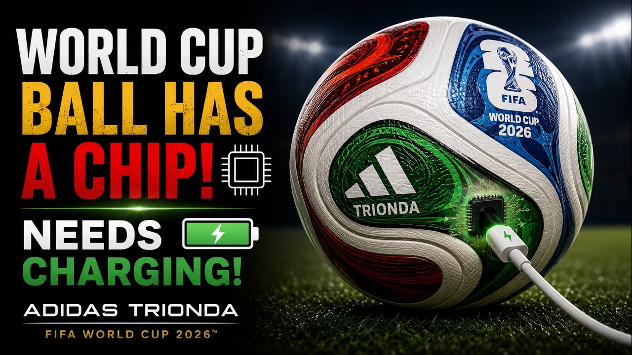 😱 Adidas TRIONDA: The FUTURE of Football is Here! ⚽🔥It Has a SECRET CHIP Inside! 🤯 Needs CHARGING! ⚡