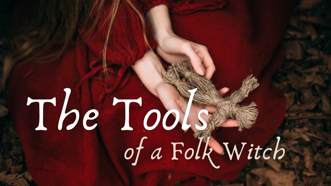 The Tools of a Folk Witch | Throwing Bones, Stang and Spirit Homes