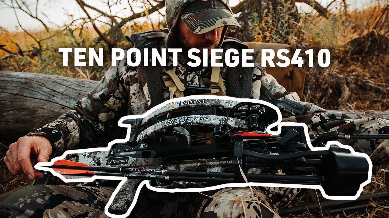 WHITETAIL HUNTING With The TEN POINT SIEGE RS410 Crossbow
