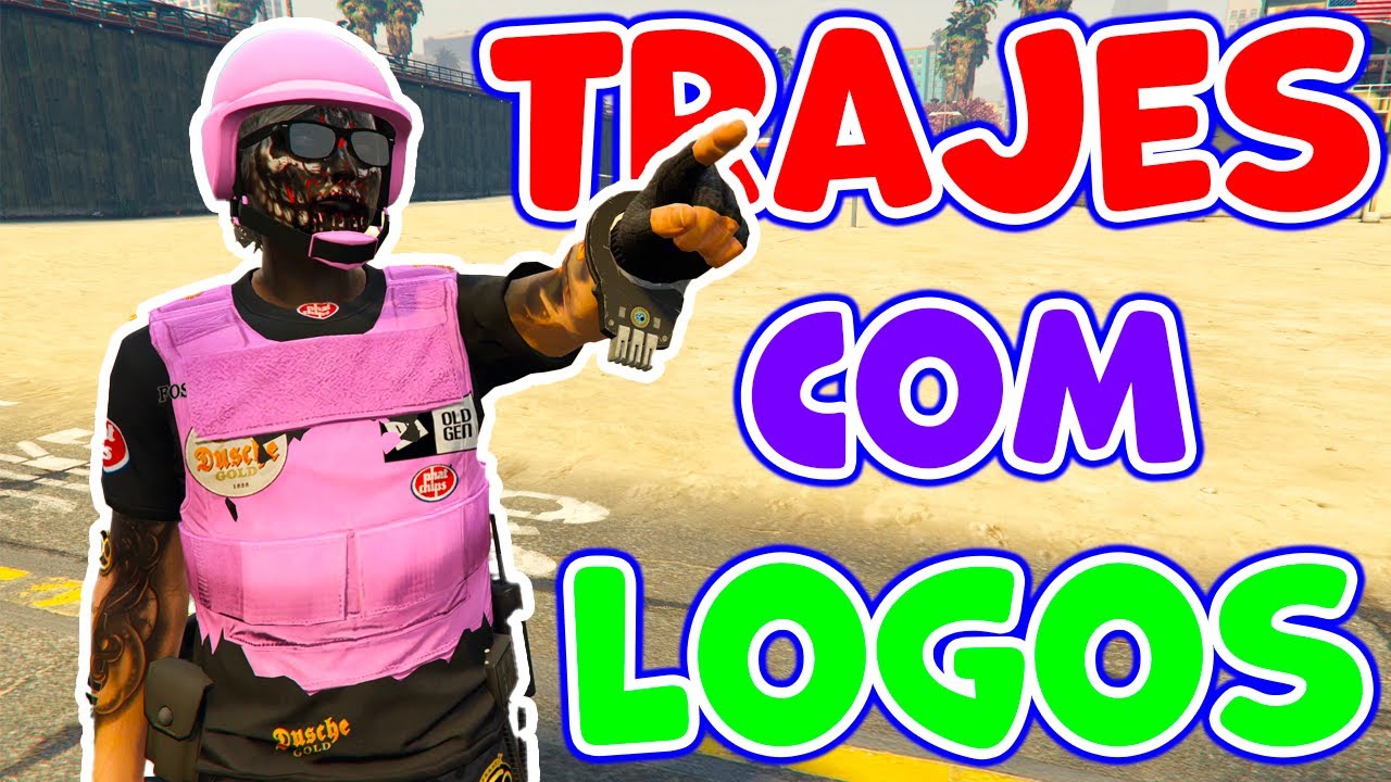 Como fazer um Traje tryhard Mod com Logos no GTA Online – Tutorial Completo!