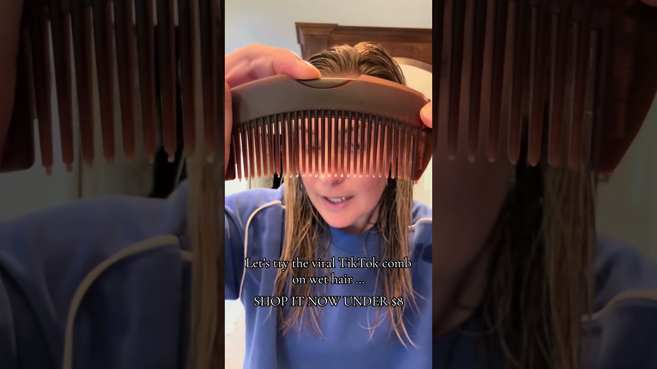 Viral Comb on Wet Hair? IT IS WOW! Shop Now! #fok