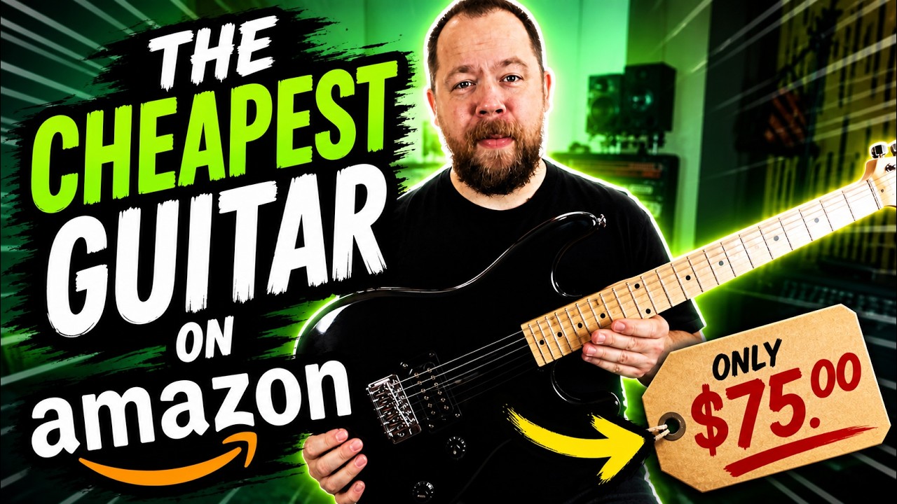 Самая дешевая гитара на Amazon!