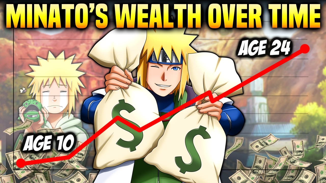 How Rich Minato Namikaze REALLY Was In Naruto - Naruto Net Worth Episode 1!