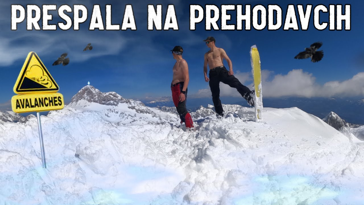 ZA LAS SVA UŠLA PLAZU - Kanjavec, spanje na Prehodavcih in Kredarica
