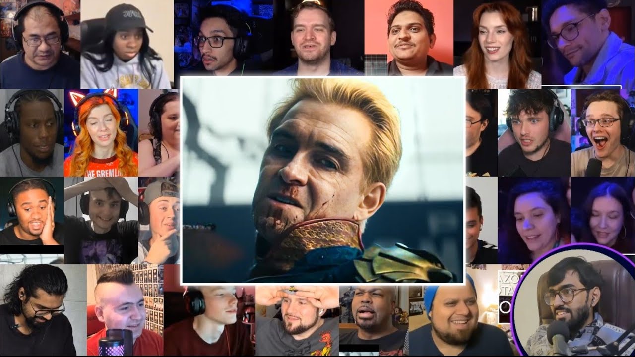 The Boys Season 5 Official Teaser Trailer Reaction Mashup | Final Season is Here