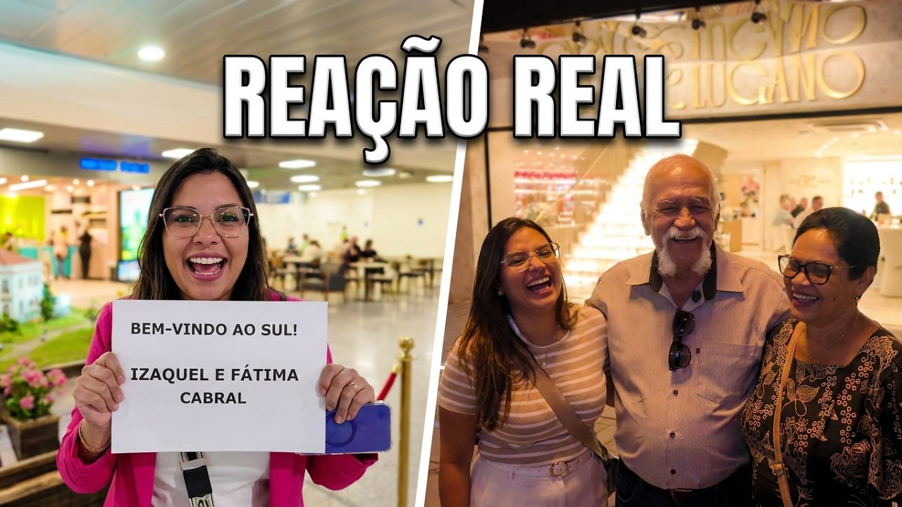 Primeira vez dos meus pais em Gramado!