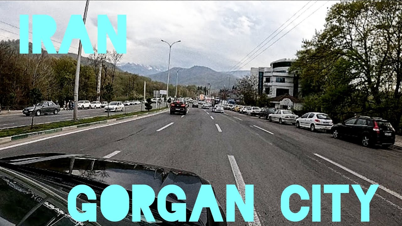 The beautiful city of Gorgan, Golestan province, Iran
