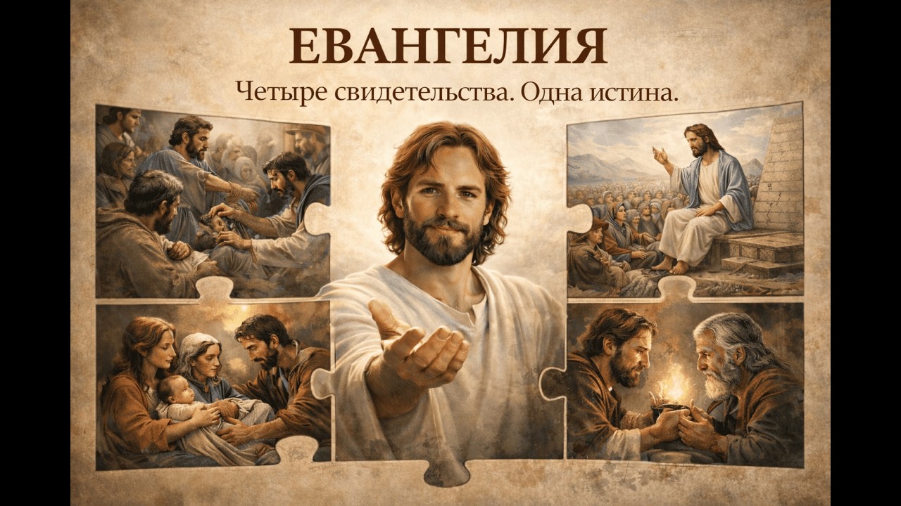 1. Загадка четырех Евангелий