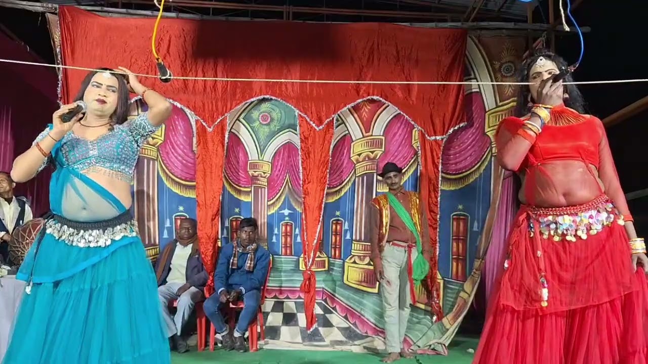 (2फरवरी2026 को नौटंकी) राजा रज़ाई से ना जाइ जाड़ तनी चपक के सूता हो, #dance #bhojpuri कमरतोड़ डांस