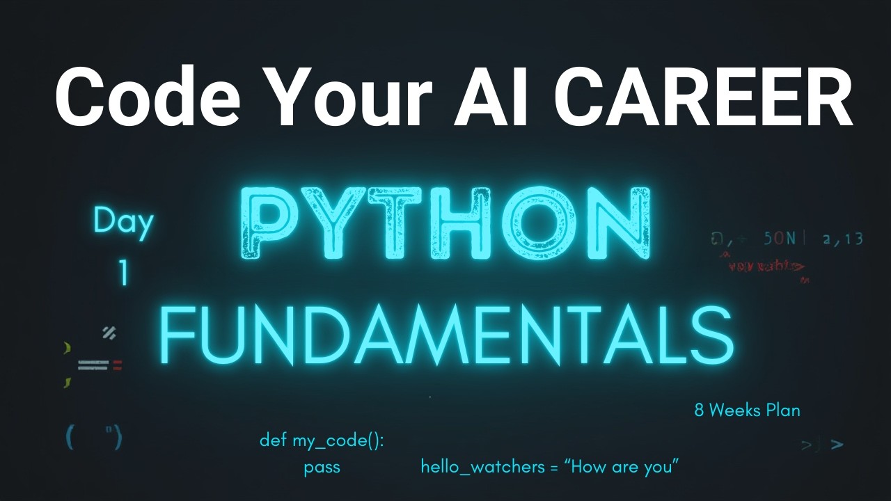 How to Master Python Fundamentals in 25 Minutes | Day 1